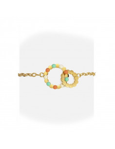 Pulsera eslabones detalle...