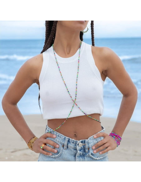 copy of COLLAR/BRAZALETE/CADENA DE,CINTURA MULTIFUNCIONAL MIYUKI DOBLE FELXIBLE