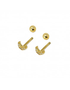 Pendientes de plata con... 2