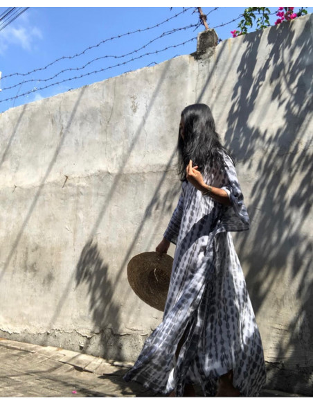 Kaftán Tie-Dye