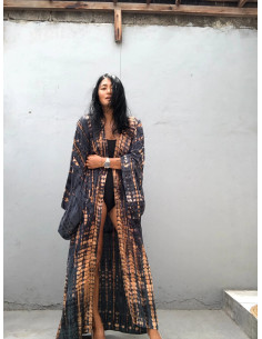 Kimono Tie-Dye + bolsa