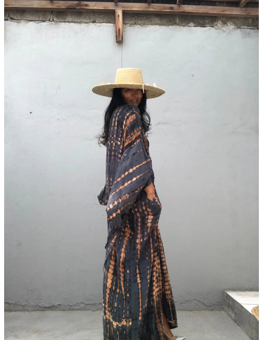 Kimono Tie-Dye + bolsa