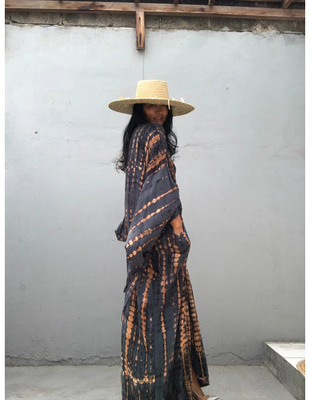 Kimono Tie-Dye + bolsa