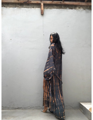 Kimono Tie-Dye + bolsa