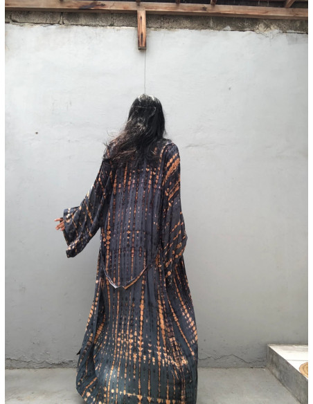 Kimono Tie-Dye + bolsa