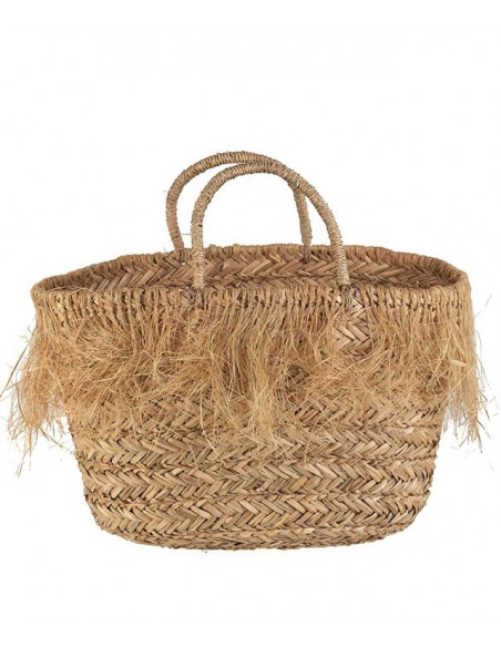 Capazo de mano y hombro.