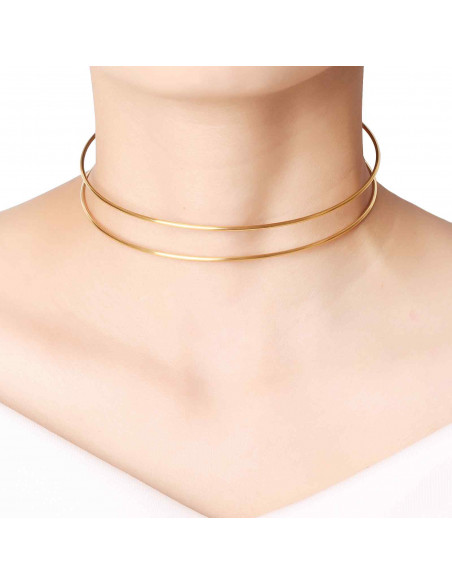 Choker rígido doble.