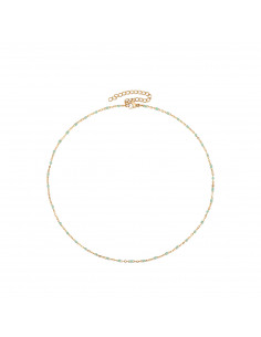 Collar Enamel Menta. Bañado...