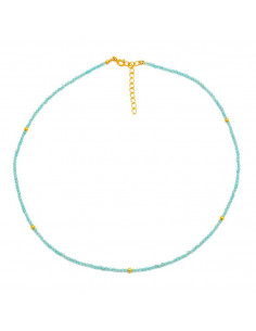 Choker con piedra mineral...