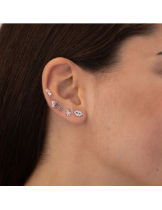 Pendiente LOVE  7 mm. 2