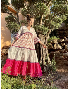 Vestido con bordado inglés 2